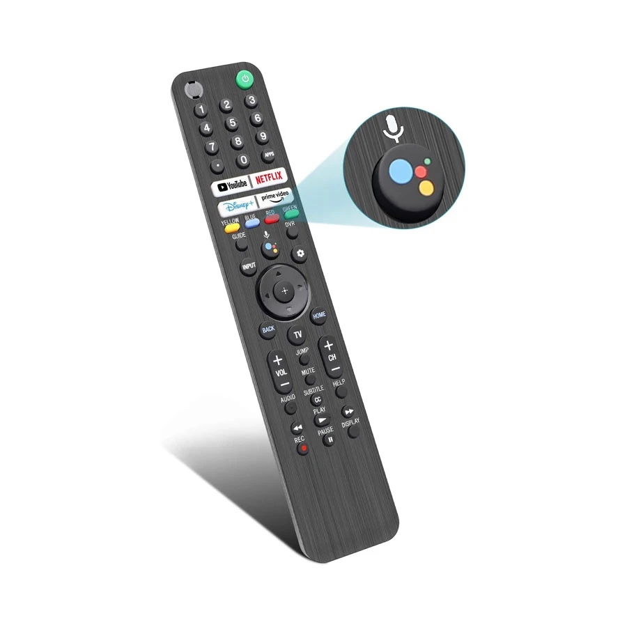 SONY Compatibility Smart TV Remote Control with VOICE – Replacement for Sony Smart TV (4K, QLED)
