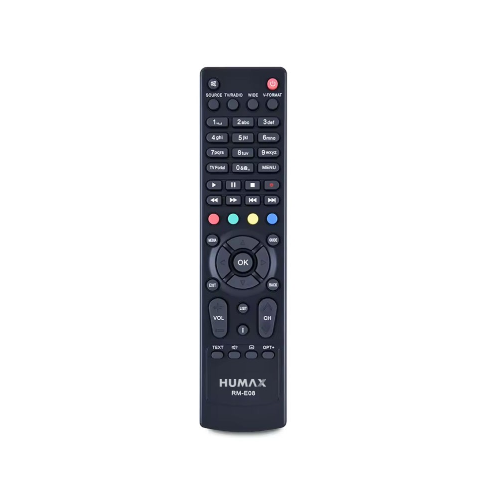 HUMAX RM-E08 Remote Control | Original Replacement for HUMAX Receivers