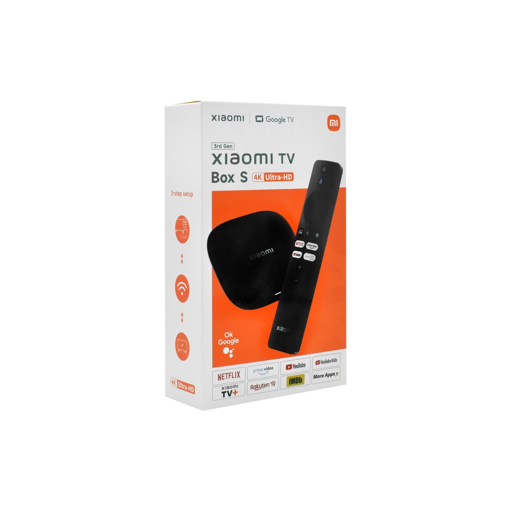 Xiaomi TV Box S (3rd Gen) – 4K Ultra HD Streaming Device