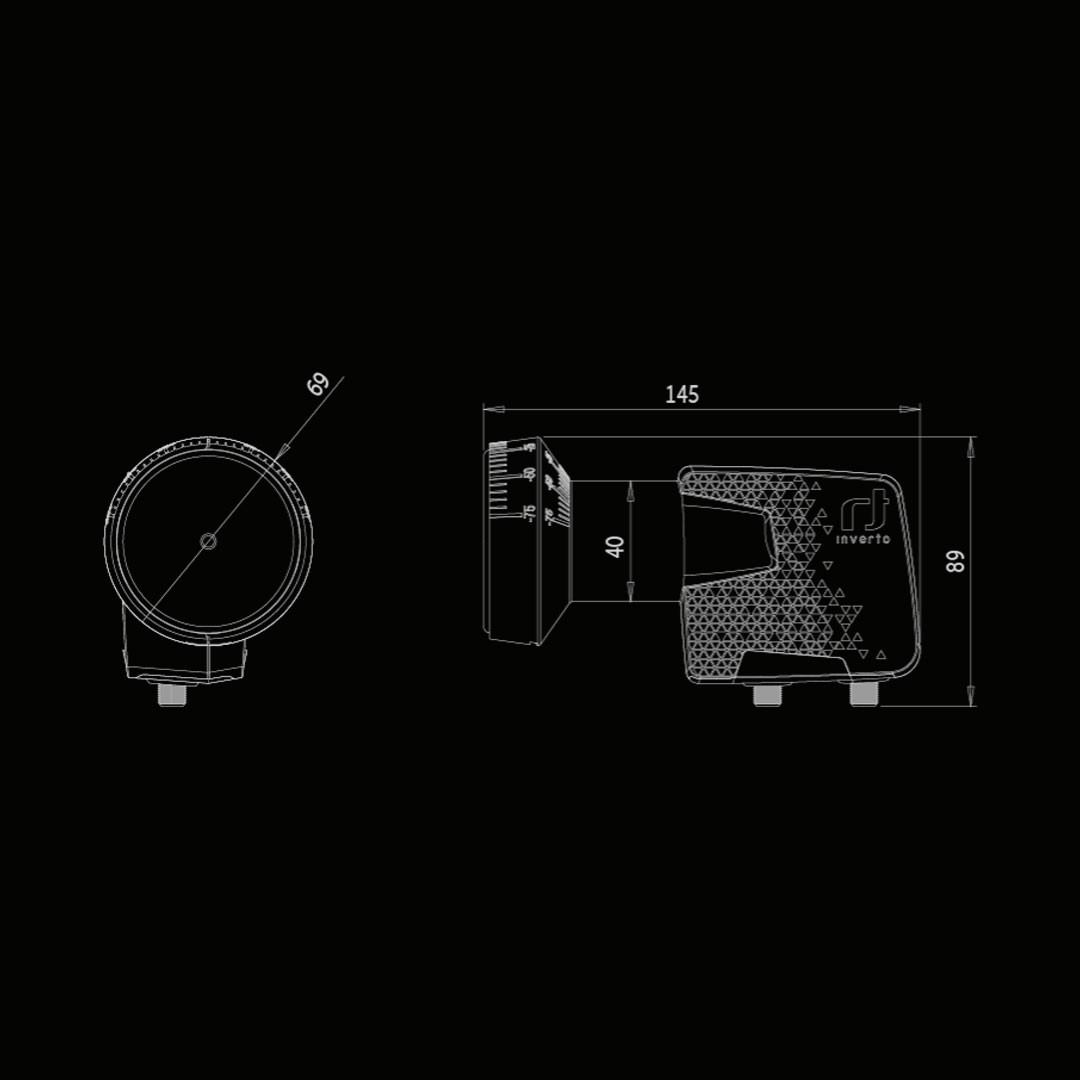 Inverto HOME Pro Twin Universal LNB 40mm PLL – 2 Outputs (rt-Inverto)