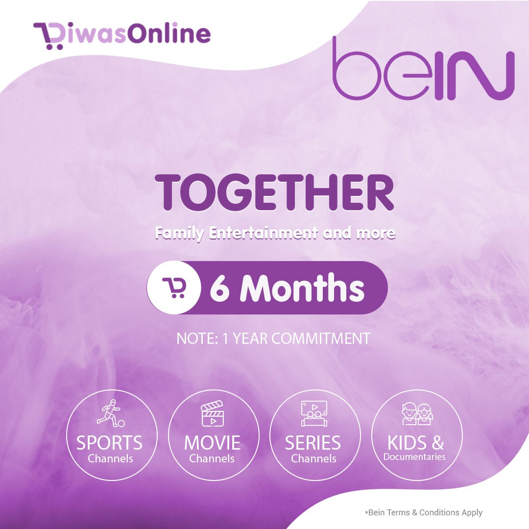 beIN TOGETHER Package – Renewal Subscription 6 Months | Kuwait