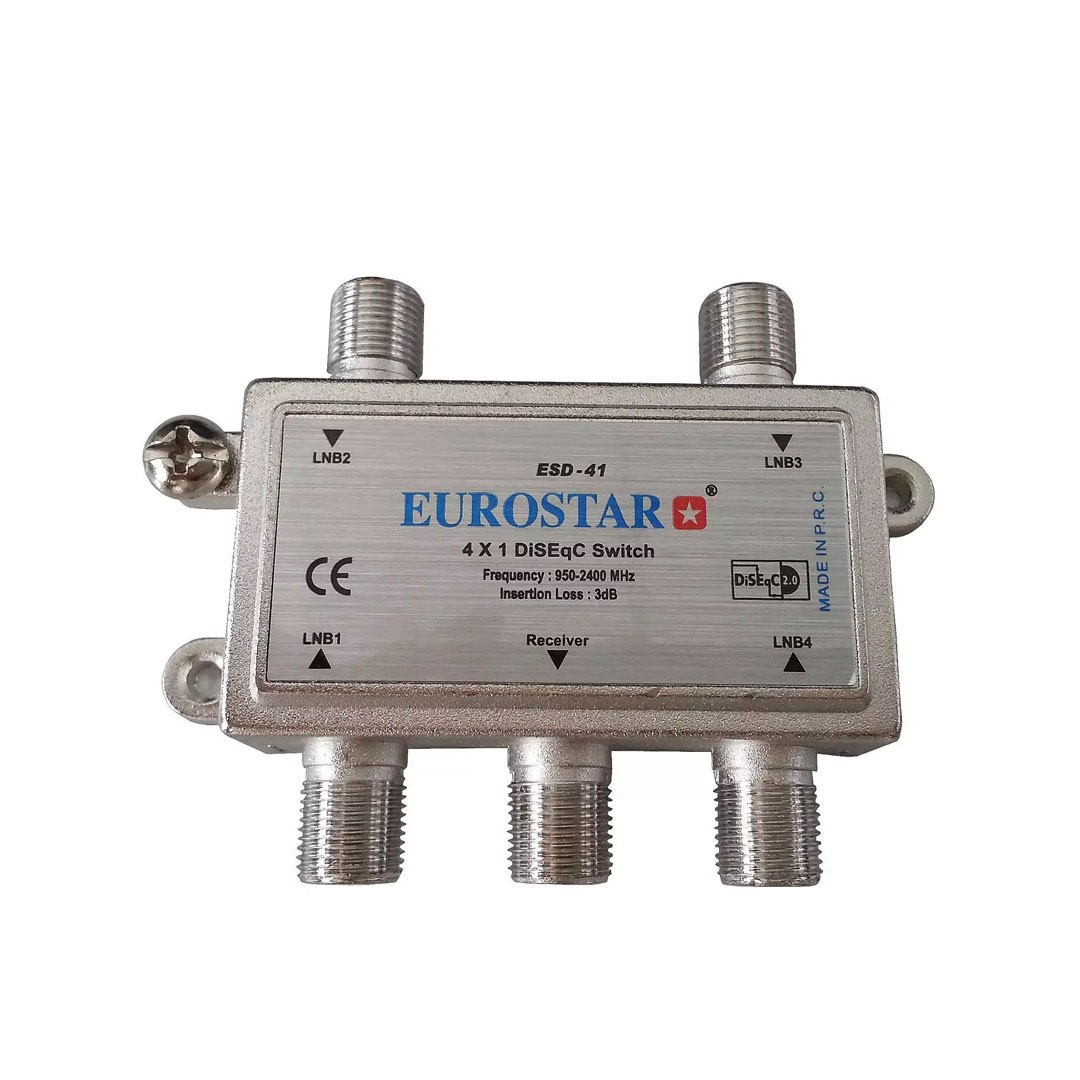 EUROSTAR DiSEqC Switch ESD-4 – 4 in 1 Out
