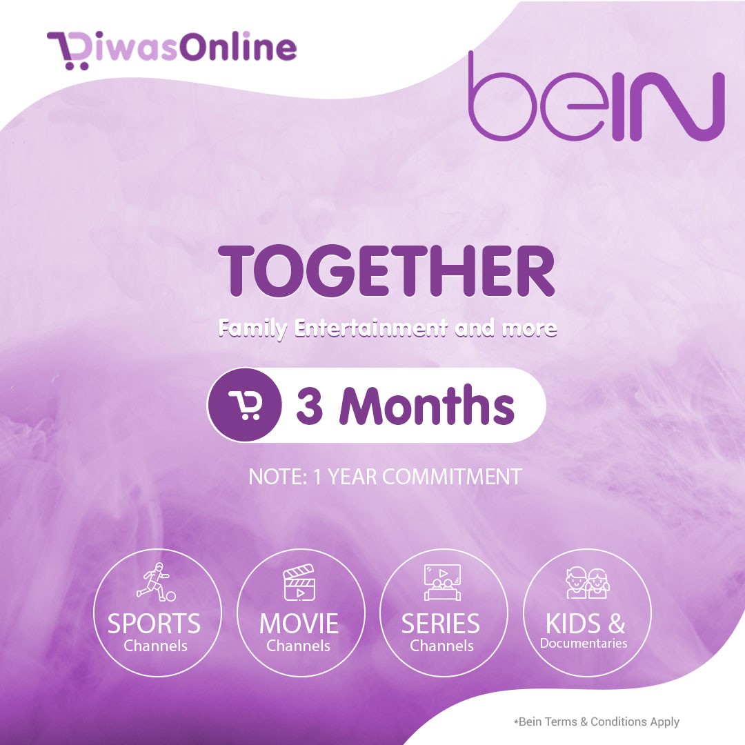 beIN TOGETHER Package – Renewal Subscription 3 Months | Kuwait