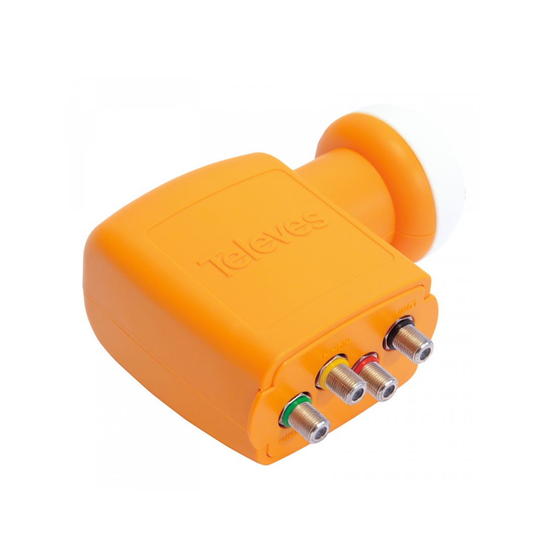 Televes Quattro Universal LNB – 4 Fixed Outputs (Ref. 747701)