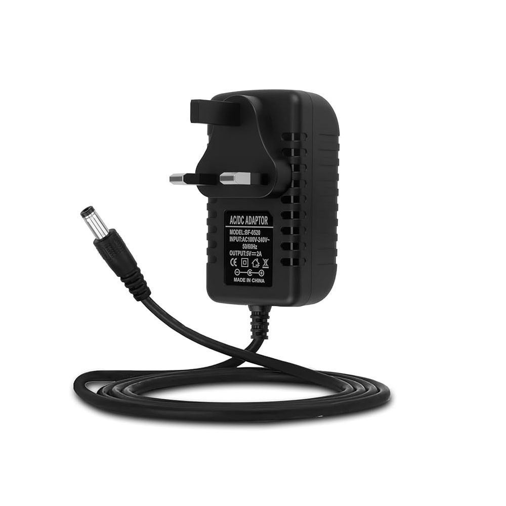 5V 2A Power Adapter – Compatible with Xiaomi Mi TV Box & Other 5V Devices  (UK Plug)