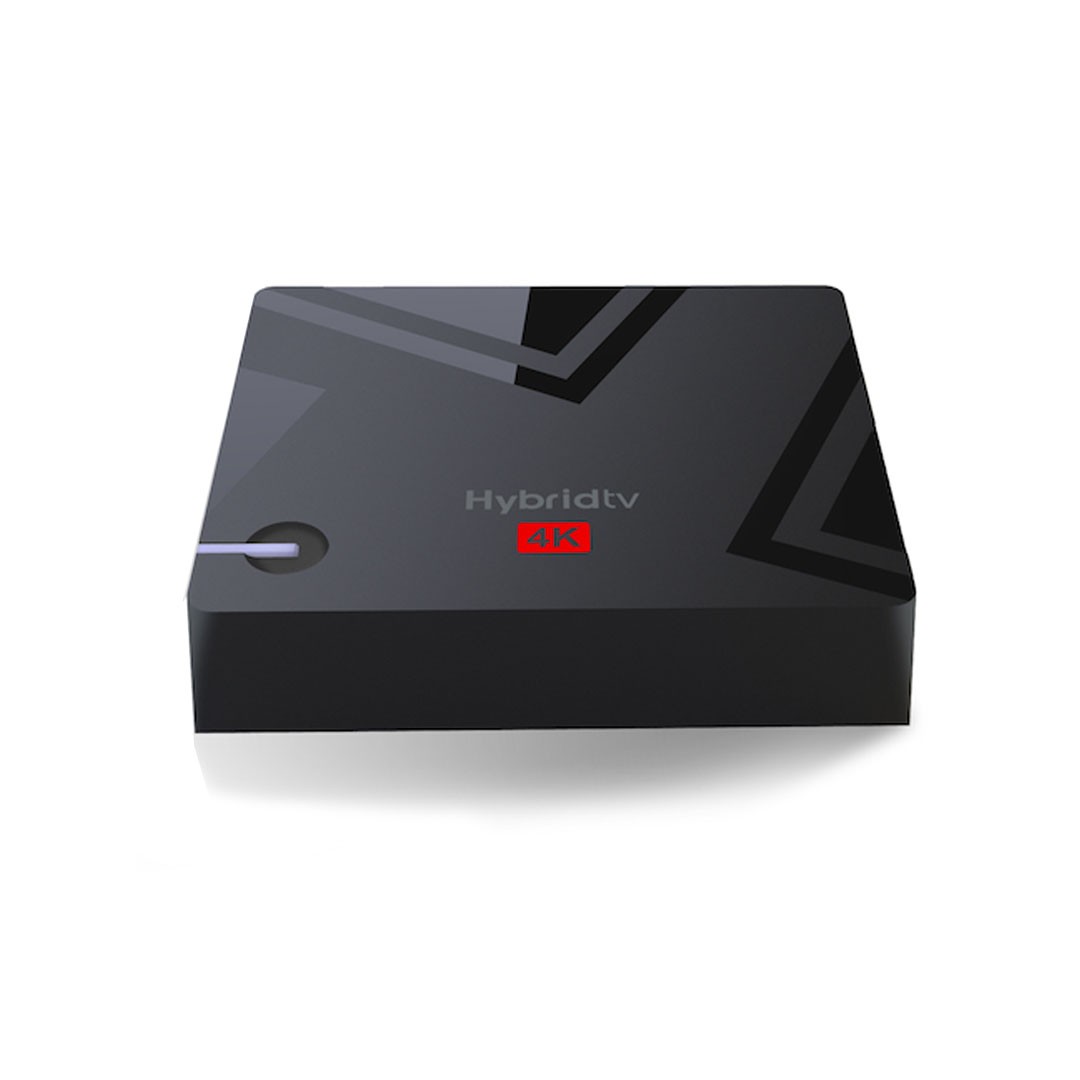 Hybriditv K5 Android TV Box – DVB-S2/DVB-T2 Quad Core 2GB+16GB