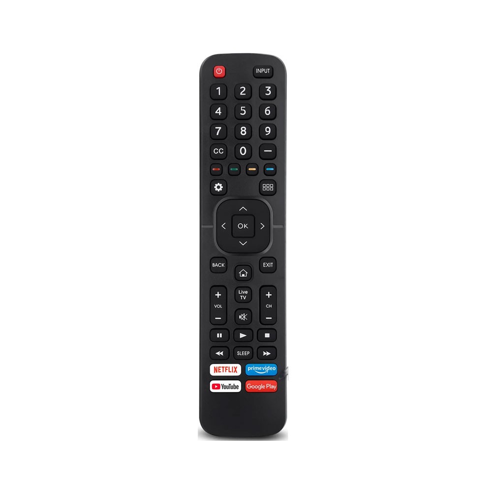 Compatible Hisense TV Remote – Replacement for Hisense Smart, LCD & LED TVs