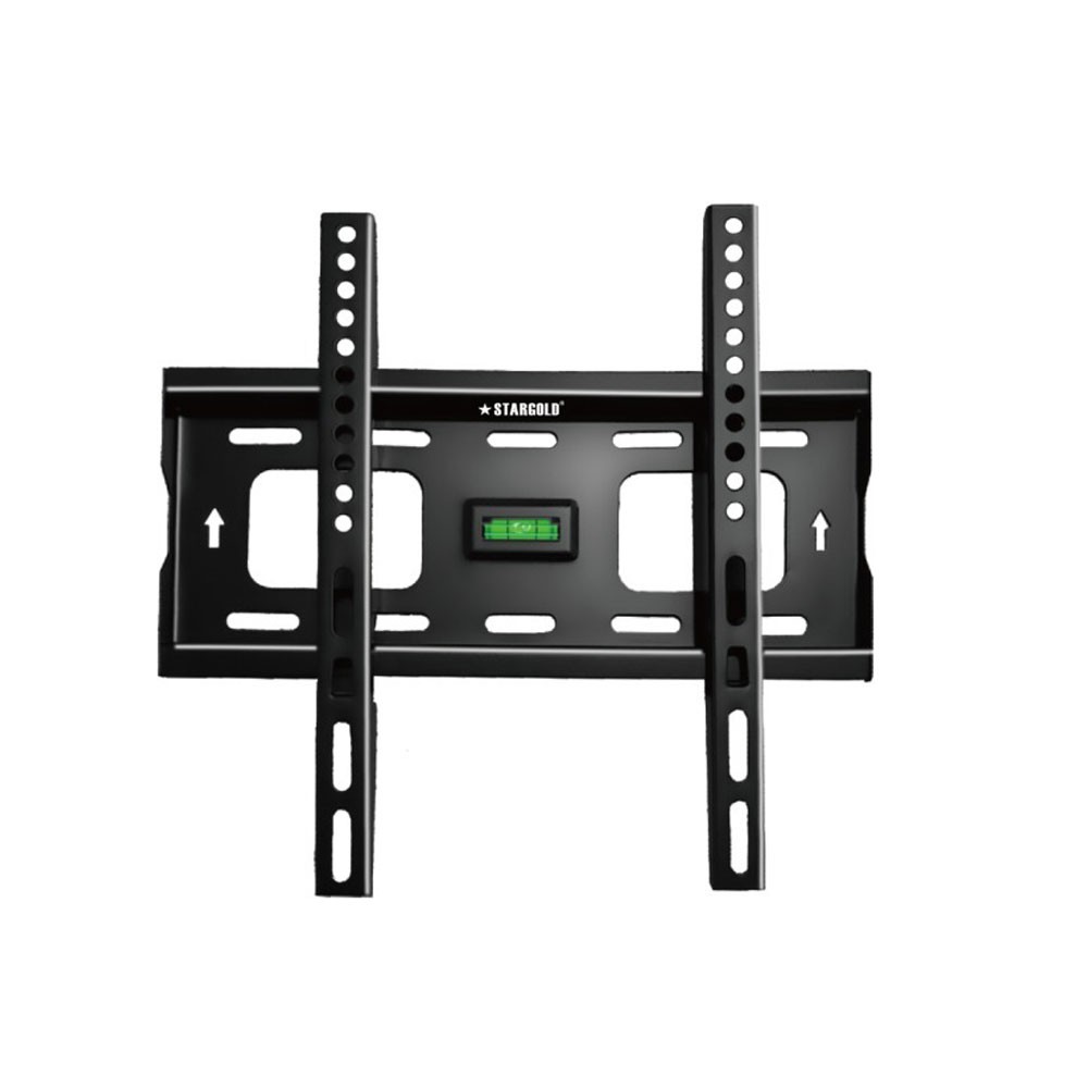 STARGOLD SG-857FB Fixed 17–50 Inch TV Wall Mount Bracket – Slim TV Mount for LED / LCD / OLED / Plasma TVs – 35 kg Capacity