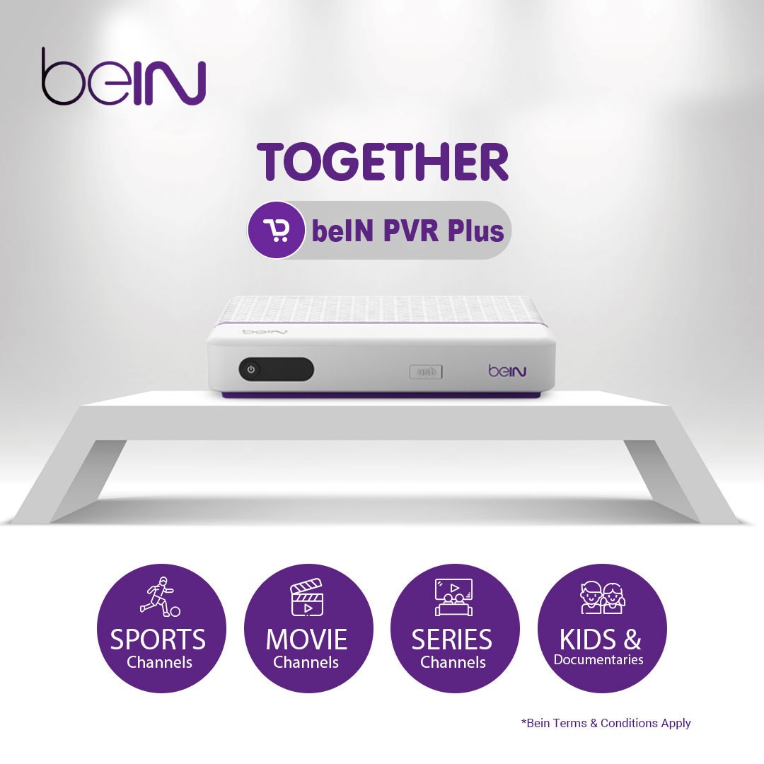 beIN TOGETHER New Subscription with PVR Plus Receiver